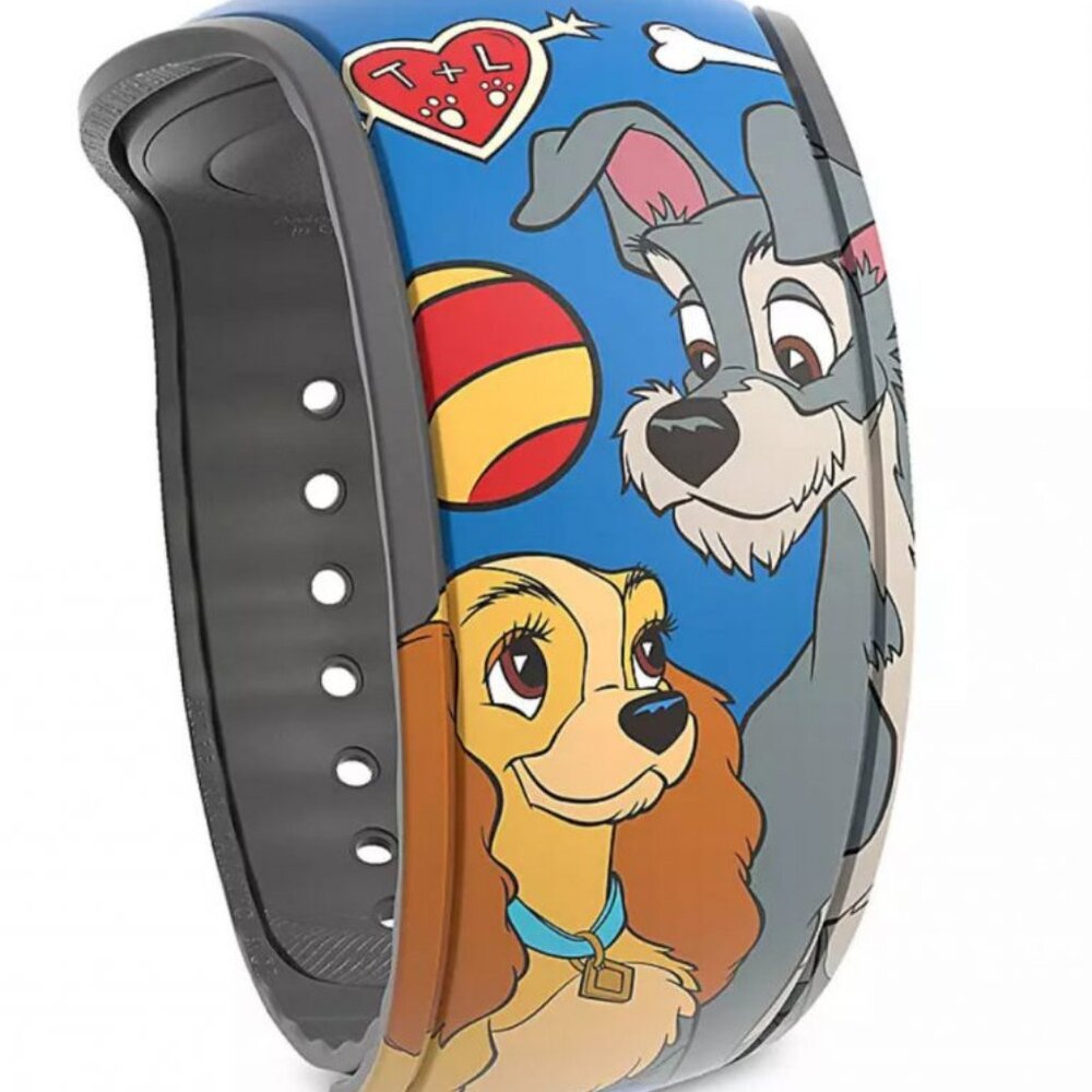 NEW DISNEY Parks Magic Band - Limited Release - Lady and the Tramp